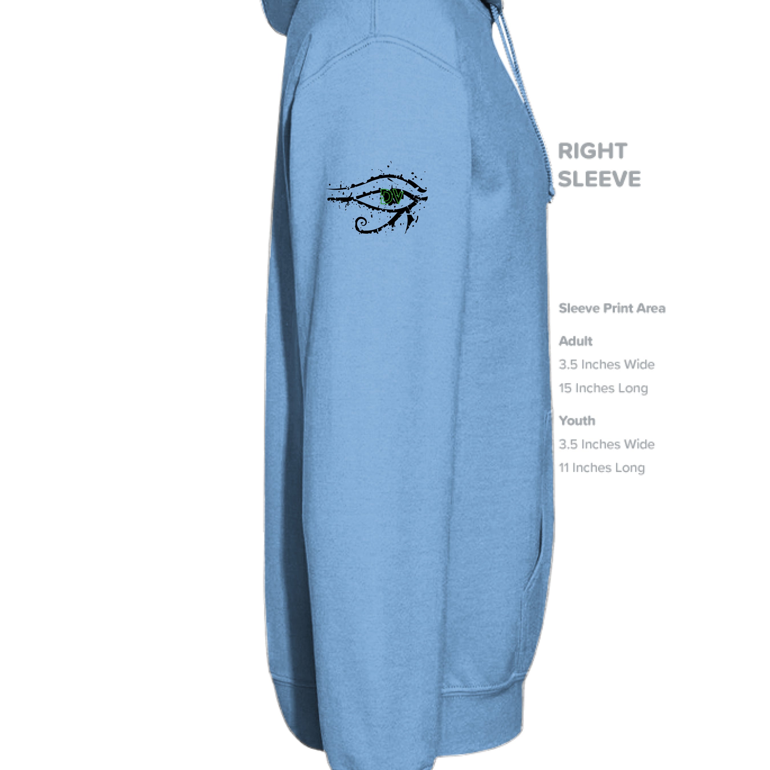 CAROLINA BLUE - SLEEVE_RIGHT