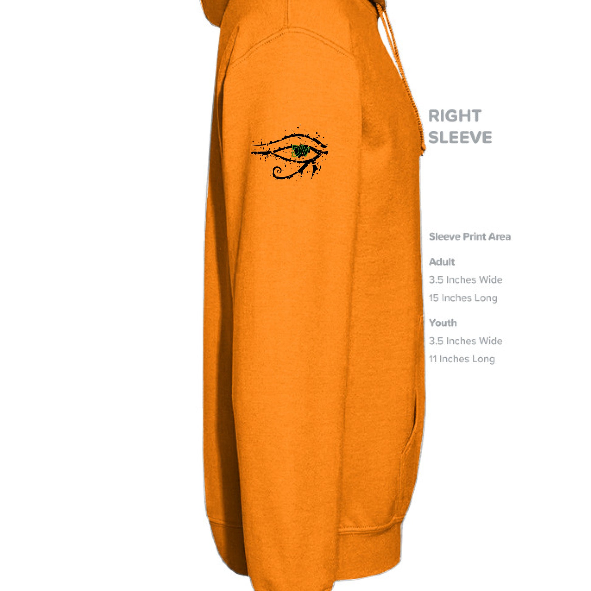 SAFETY ORANGE - SLEEVE_RIGHT
