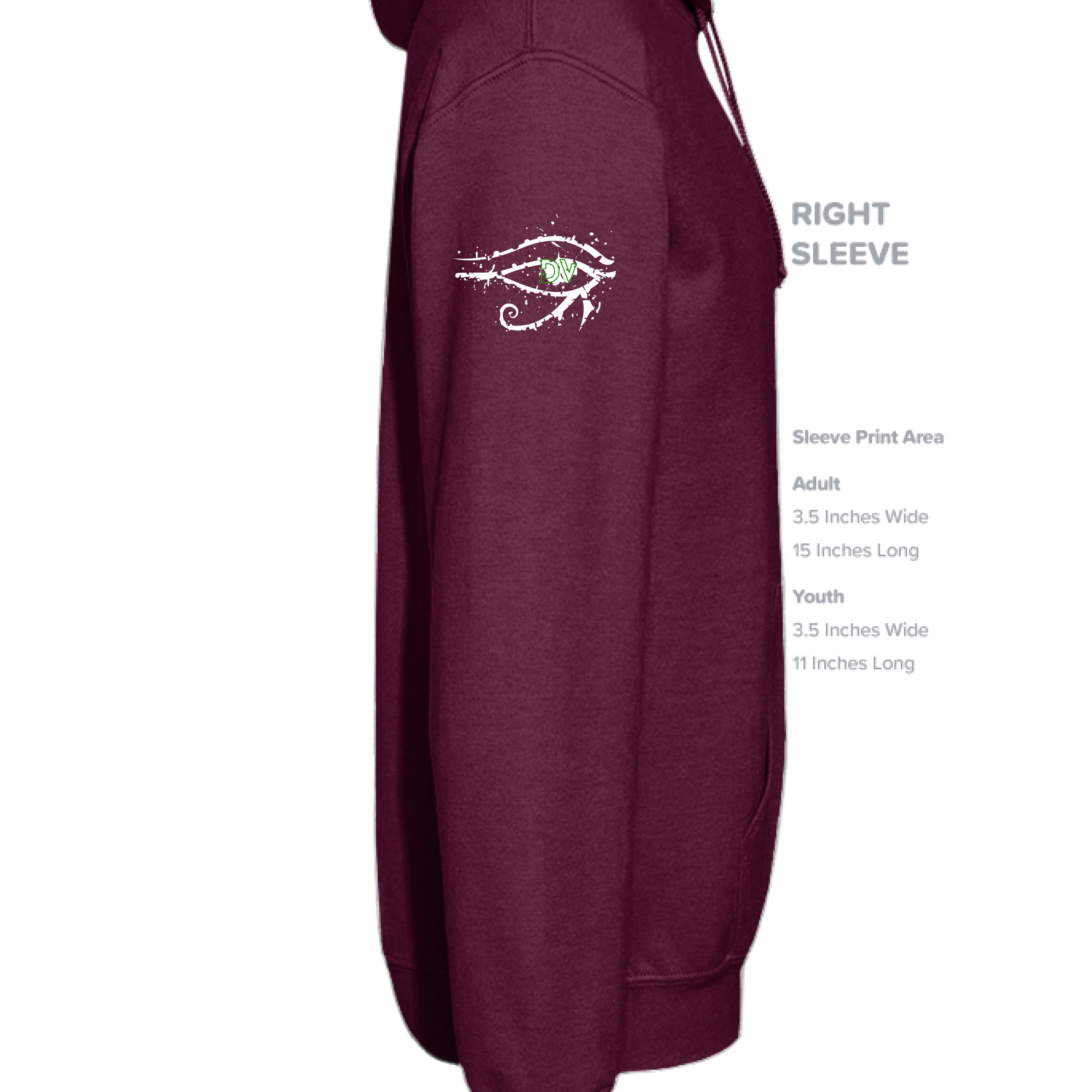 MAROON - SLEEVE_RIGHT