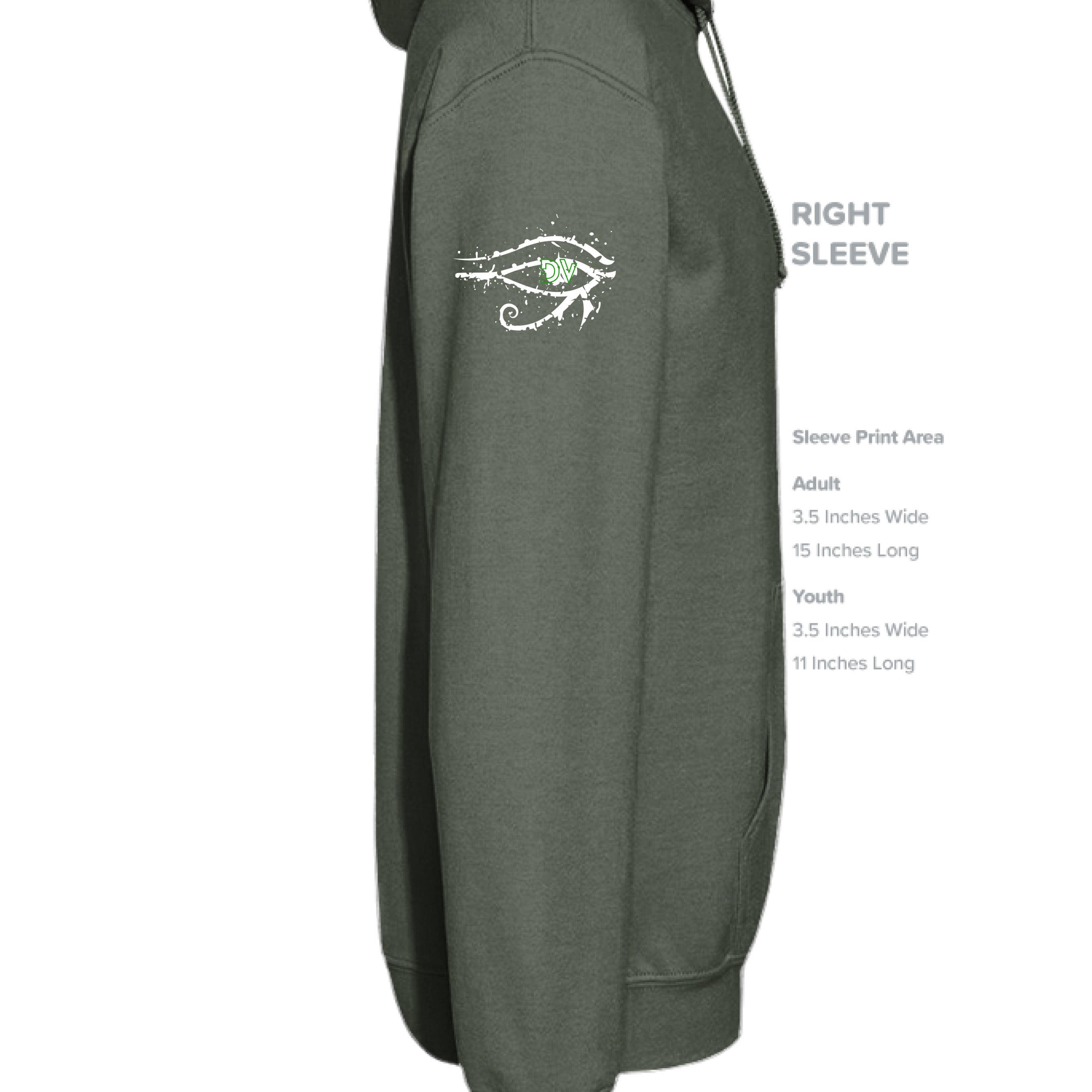 MILITARY GREEN - SLEEVE_RIGHT
